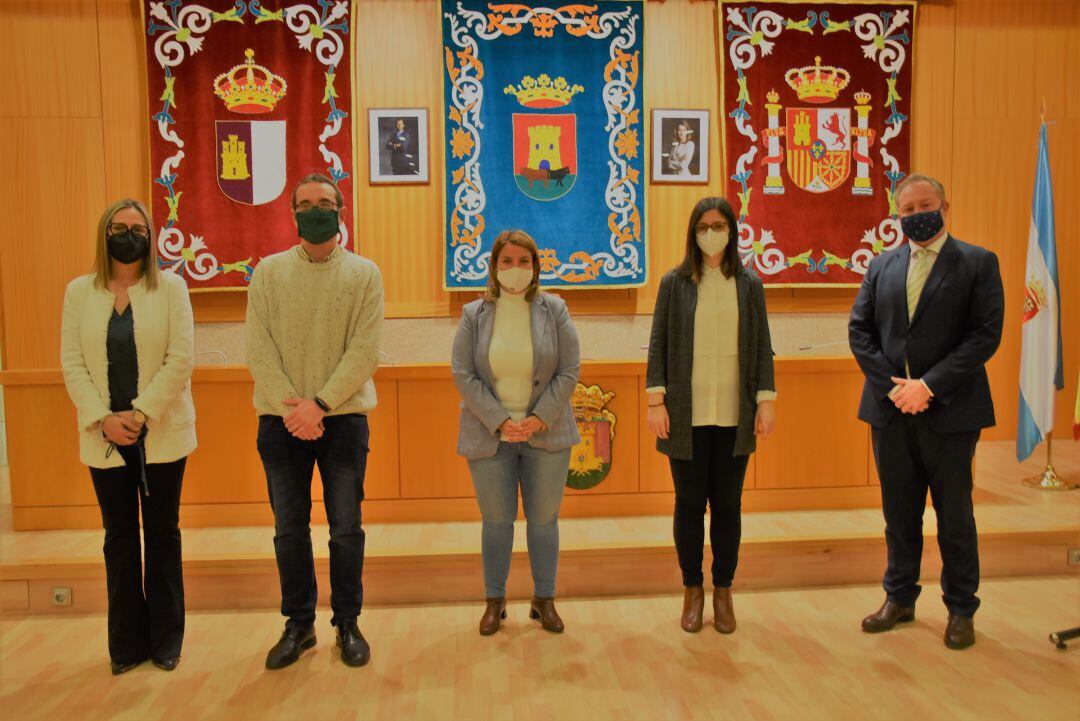 Toma de posesión de los arquitectos