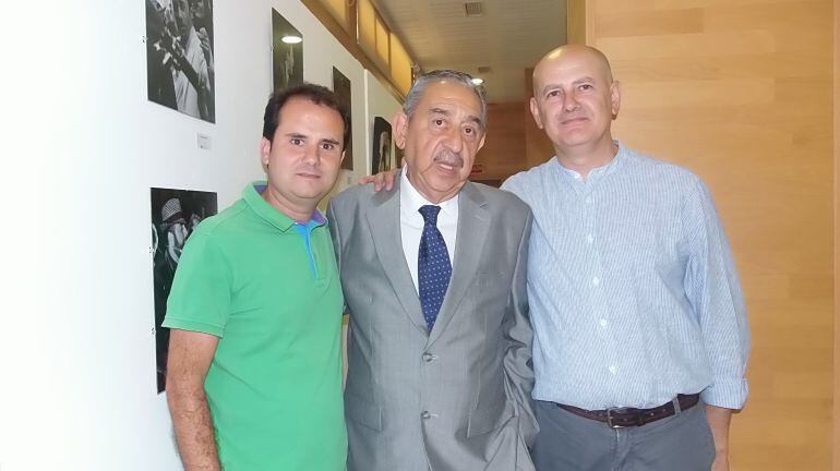 Rafael Ruíz. Pepe Vargas y Ramón Soler 