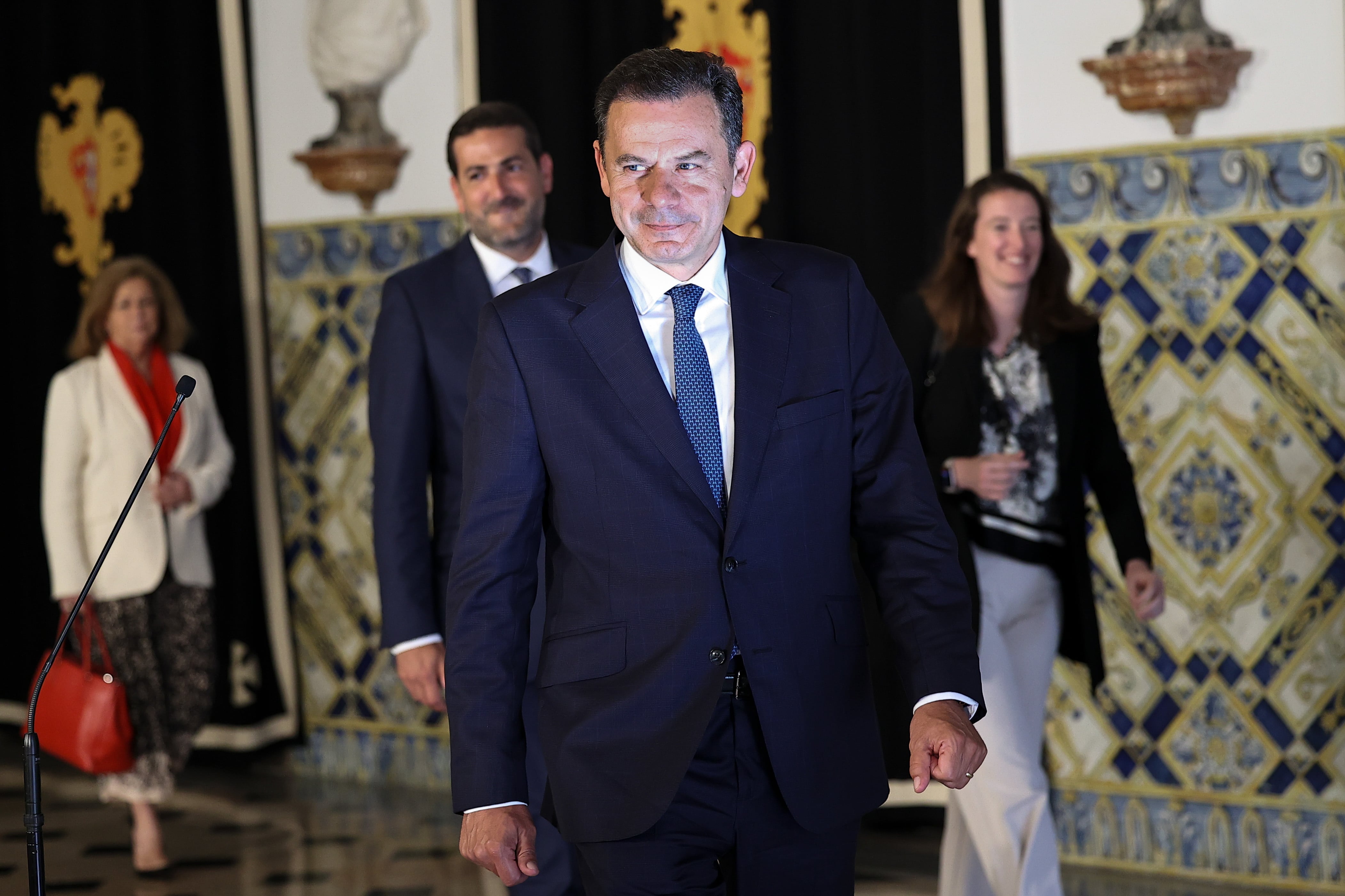 El primer ministro portugués en funciones, Luis Montenegro