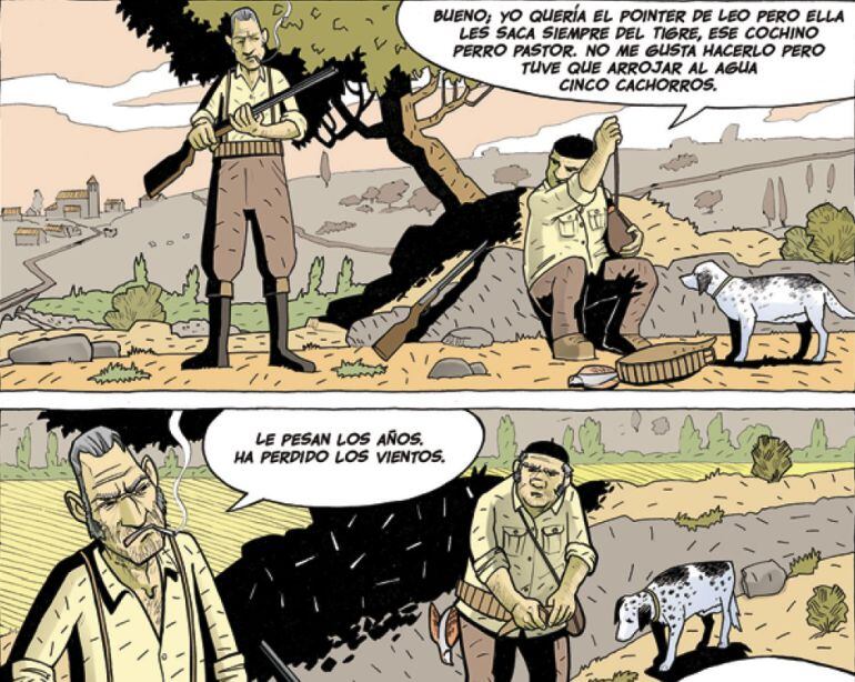 Página del comic &#039;La Perra&#039;