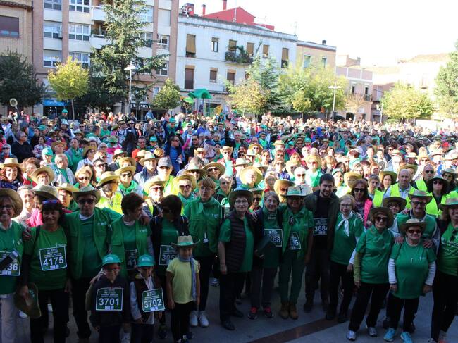 Andada Contra el Cáncer de Binéfar en una edición anterior