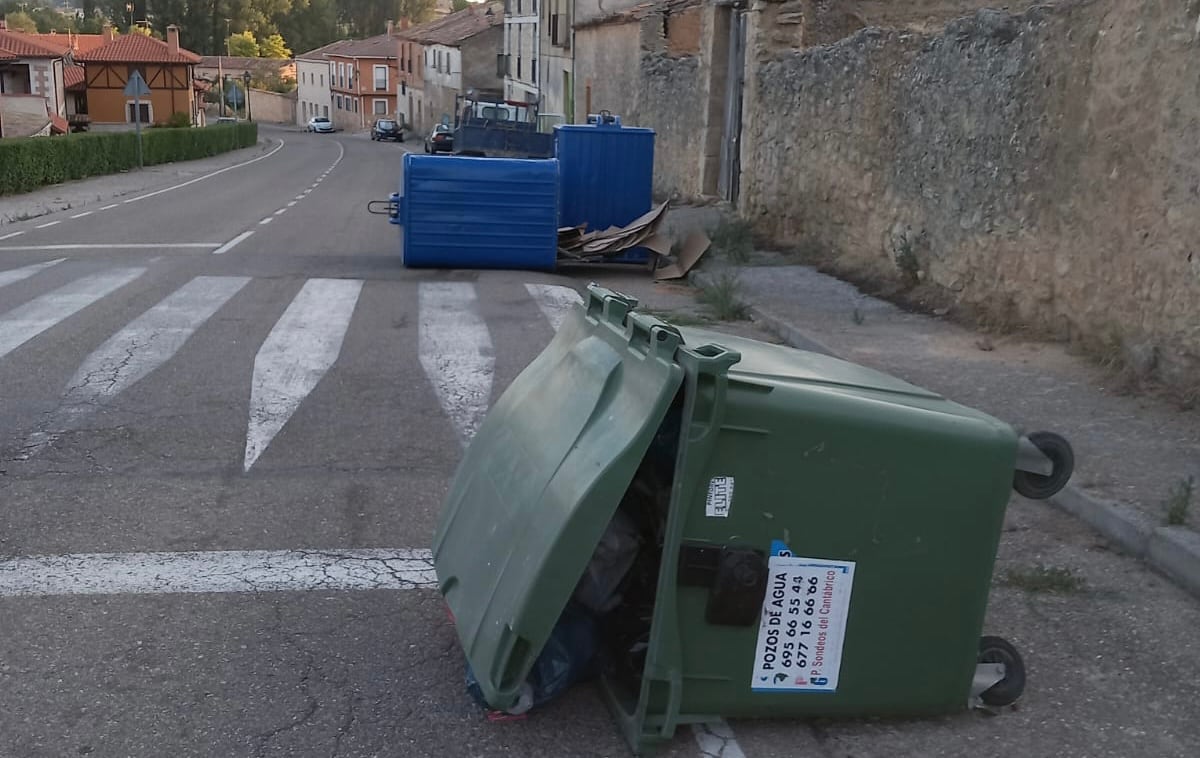 Más actos vandálicos en Gumiel