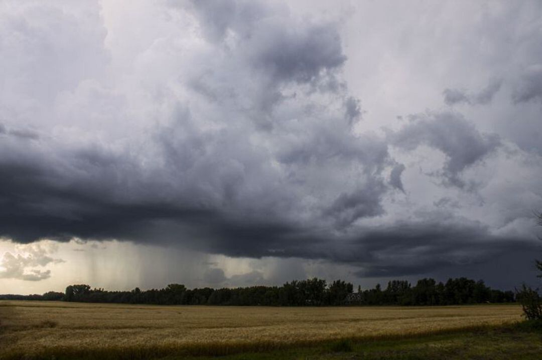 Aviso de tormentas en el norte de Palencia