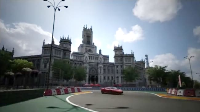 Madrid en su circuito de Gran Turismo 5