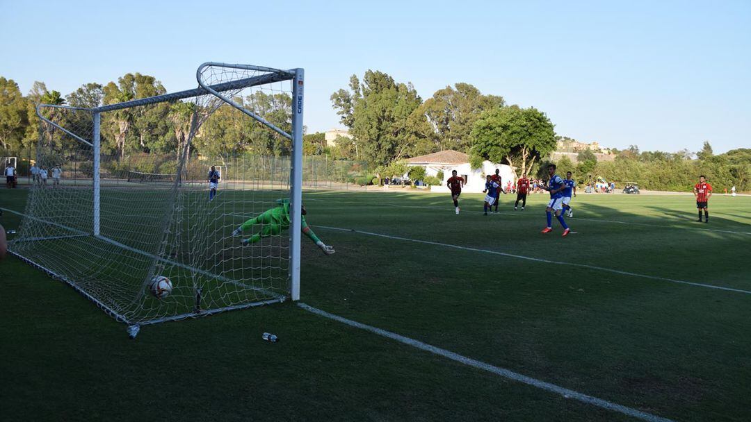Imagen del encuentro disputado en Montecastillo este miércoles