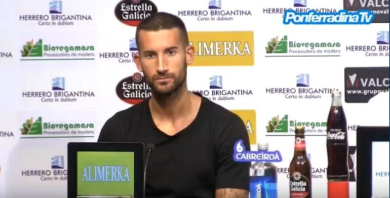 Sielva, en la rueda de prensa