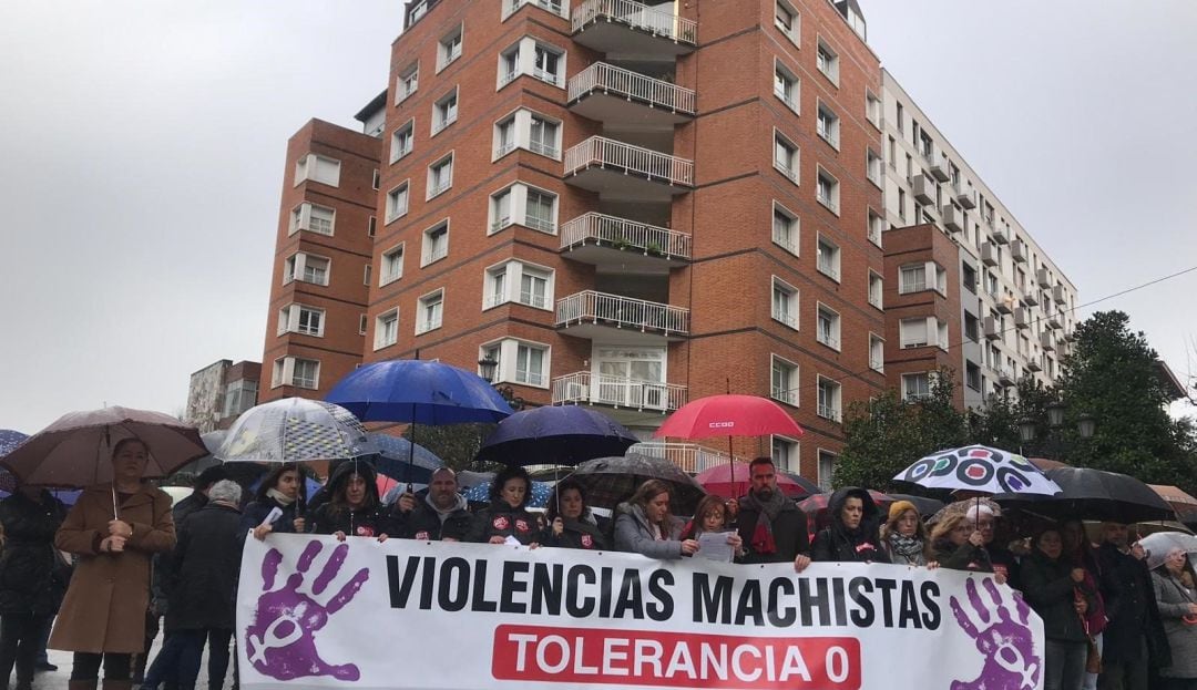 Concentración contra la violencia machista 
 