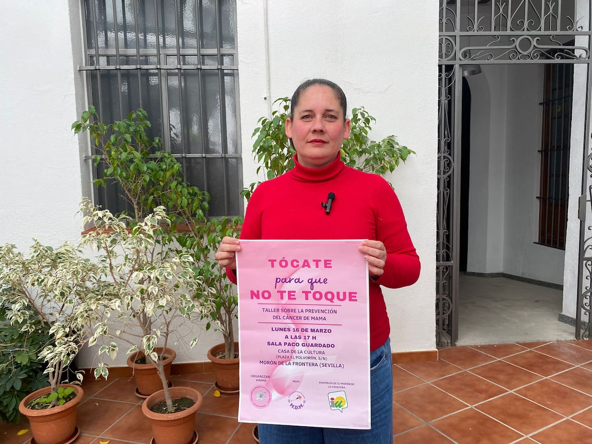 Izquierda Unida organiza un taller de prevención del cáncer de mama en Morón