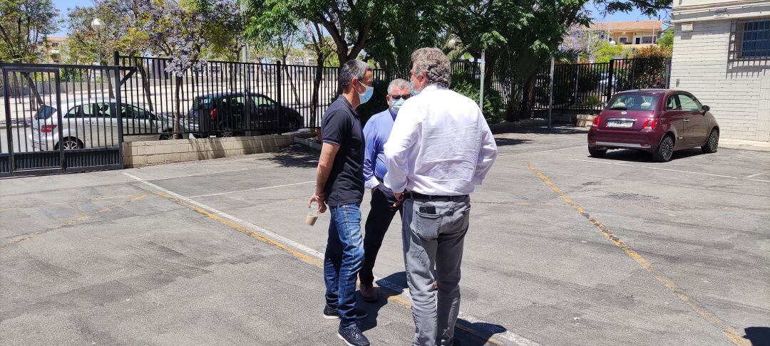 Ortiz, Del Pozo y Botella, en el Rico Pérez