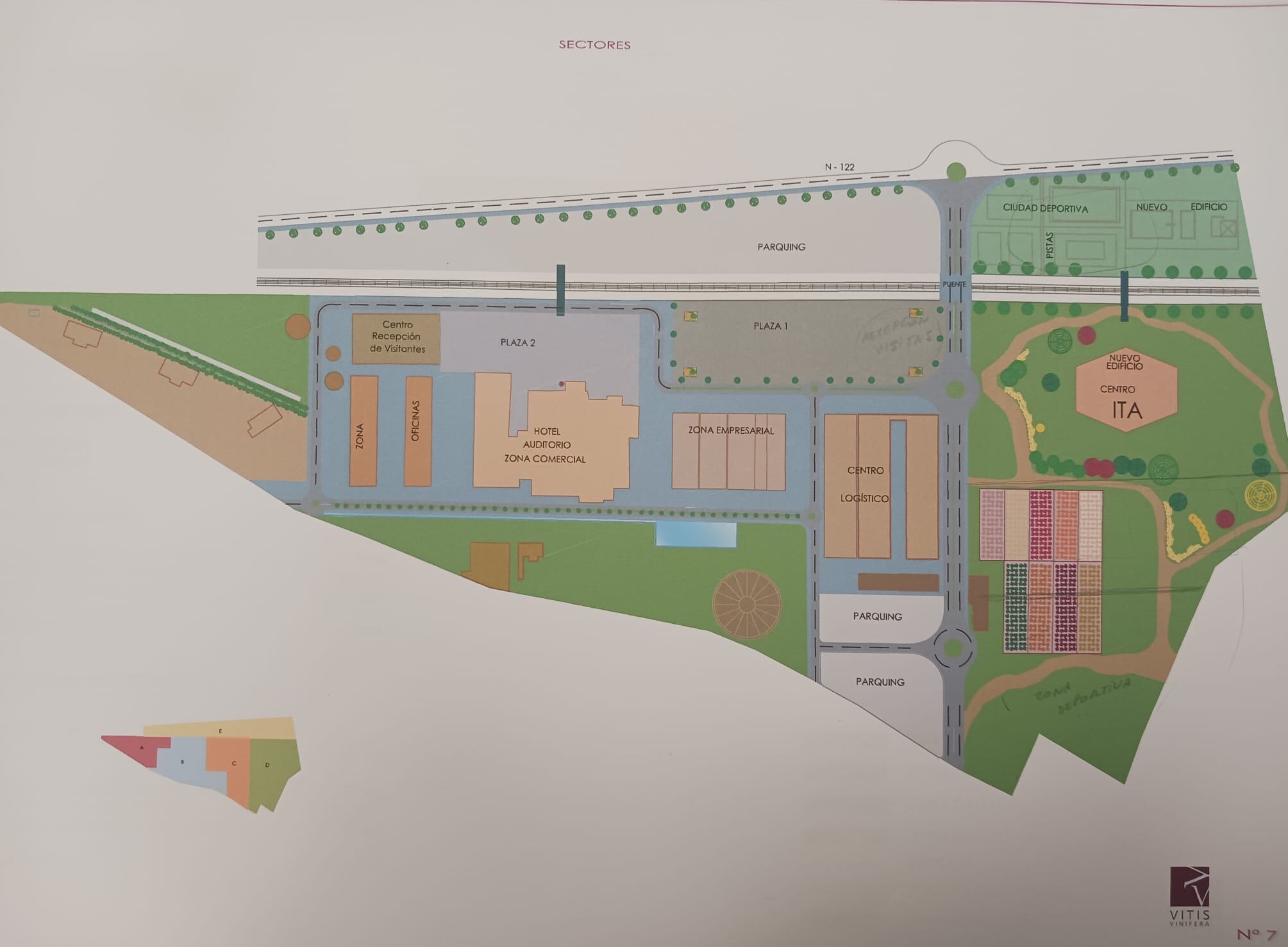 Diseño incluido en el proyecto de conversión de la antigua azucarera de Aranda en centro multifuncional