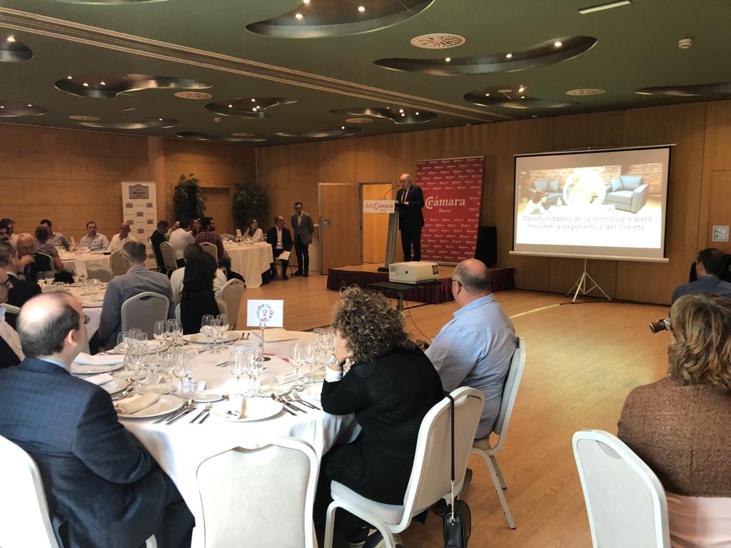 Intervención de Manuel Rodríguez Chesa, presidente de la Cámara de Comercio de Huesca.