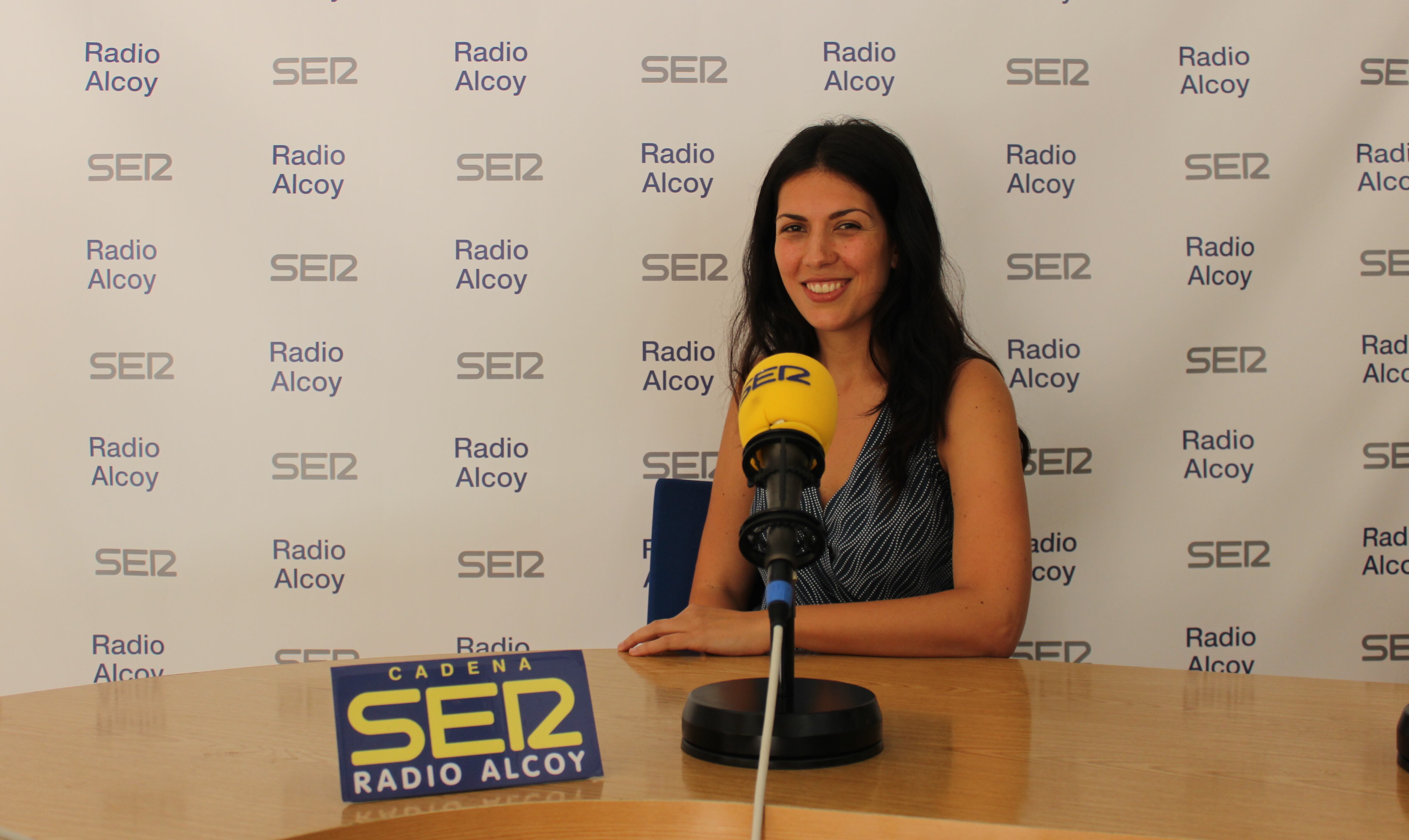 Naiara Davó en Radio Alcoy