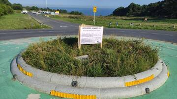 La demolición de una rotonda en Getxo deja a Azkorri sin autobús