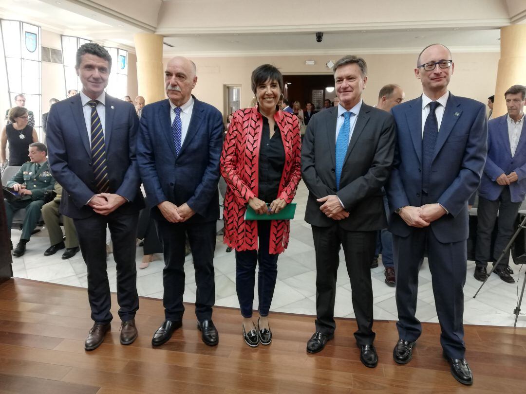 Inauguración del Curso Académico de la UNED en Segovia con la presencia de la periodista Nieves Concostrina.