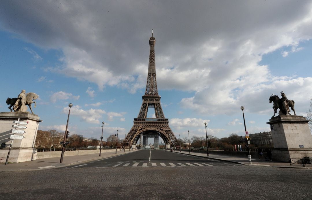 Imagen de las inmediaciones de la Torre Eiffel en París