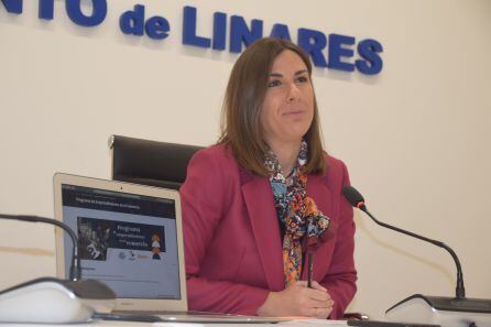 Noelia Justicia, concejala de Desarrollo Económico en el Ayuntamiento de Linares