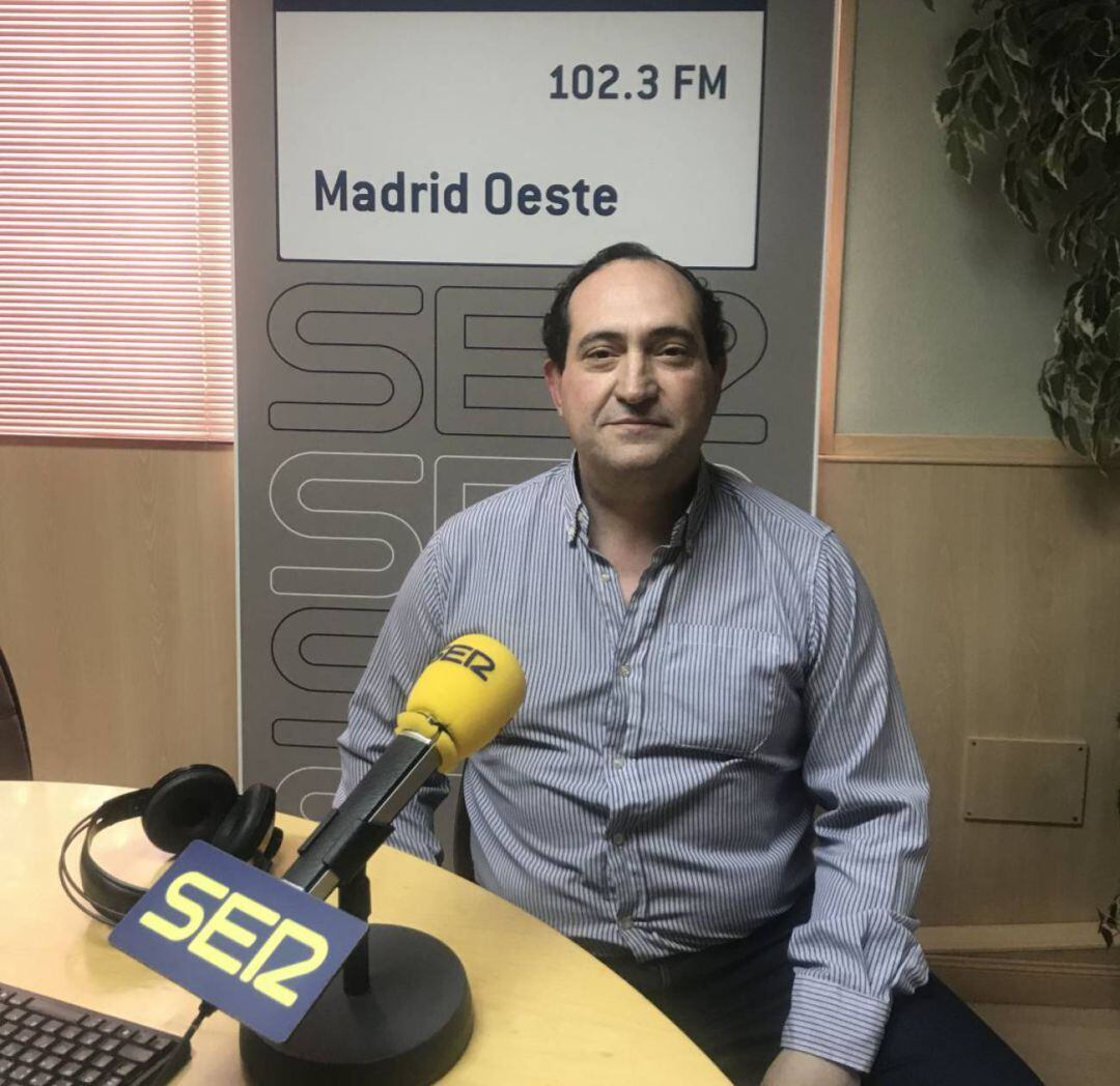 Germán Barrado, candidato de IU Móstoles En Pie