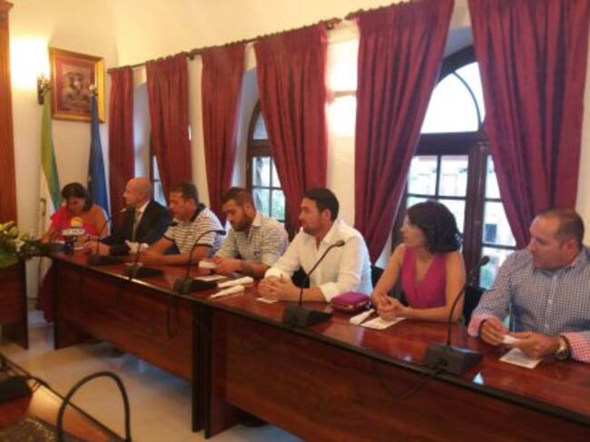 Lugar que ocupa la oposición, con ausencia de las portavoces de IU y Ciudadanos