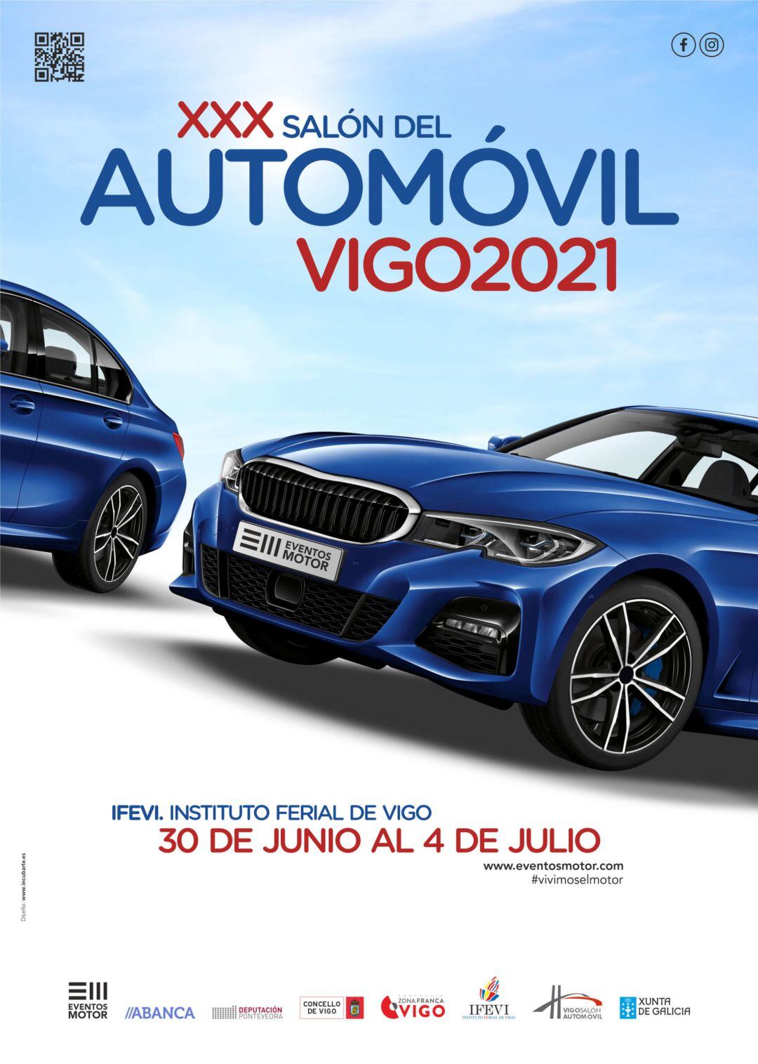 Cartel del Salón del Automóvil de Vigo 2021