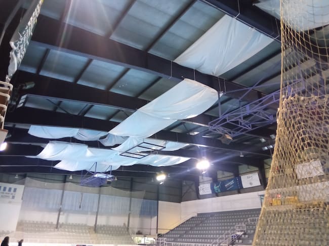 Pabellón Miguel Sarasa de Alcoy en una imagen de archivo