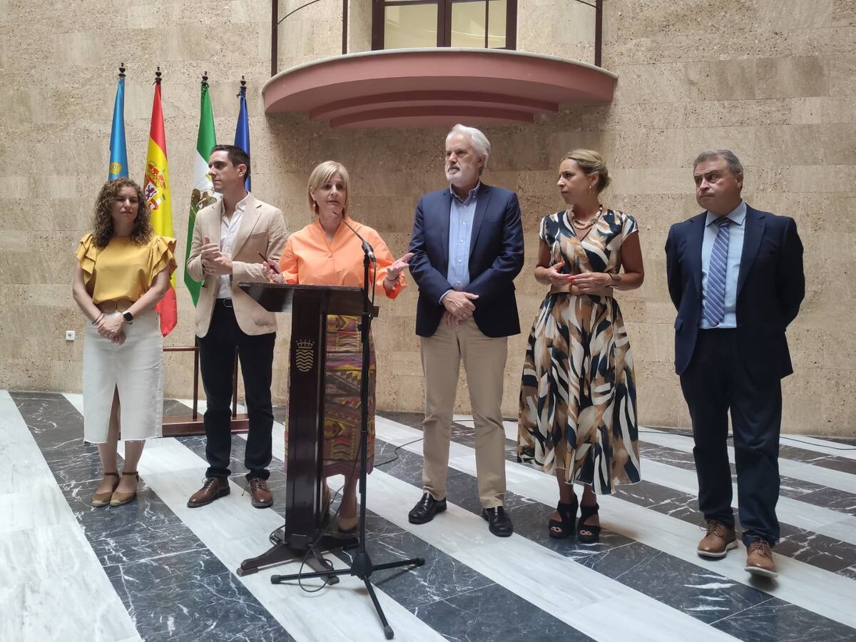 Declaraciones de María José García Pelayo, alcaldesa de Jerez, sobre la estructura del gobierno local