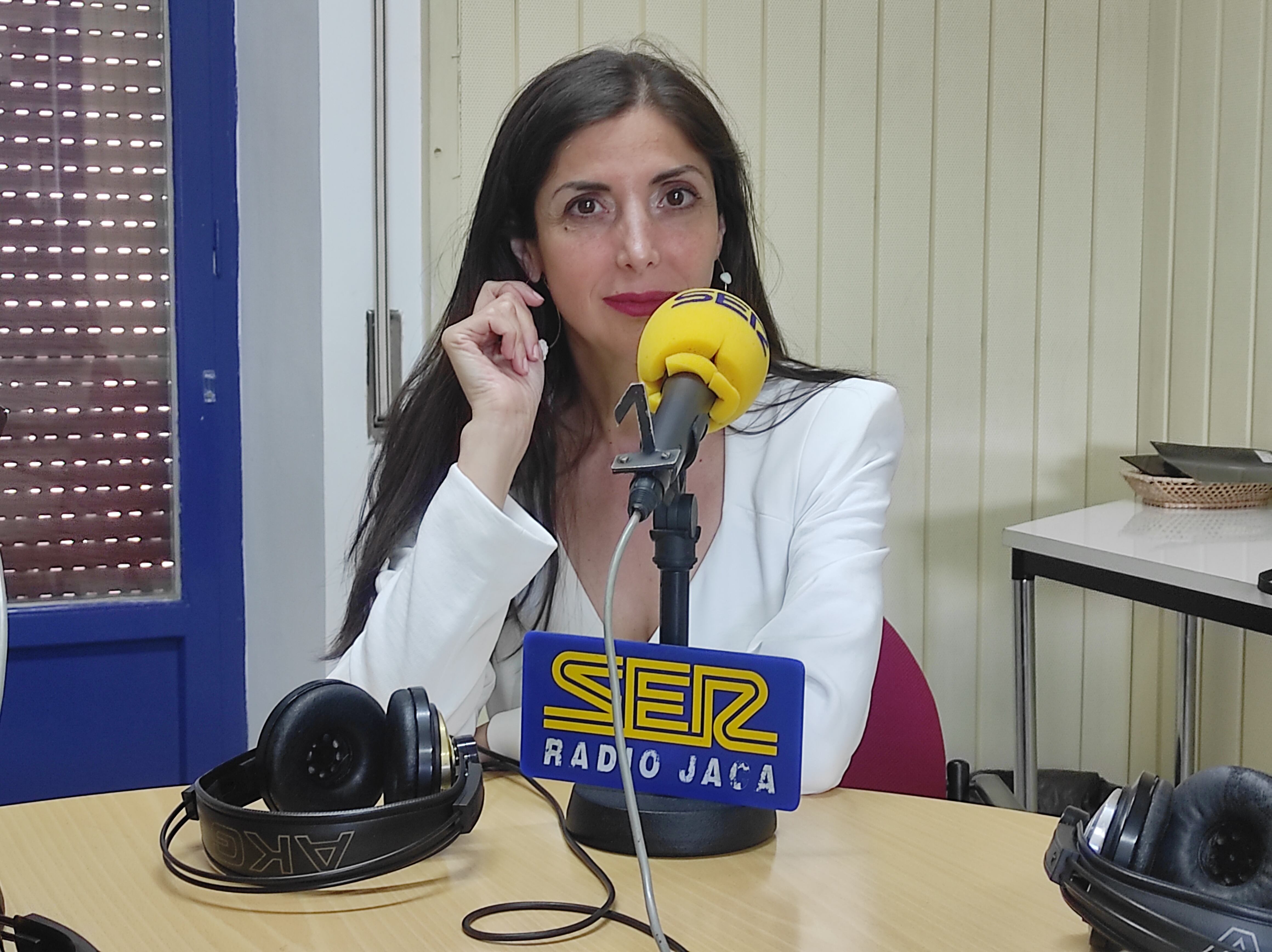 Espido Freire en Radio Jaca