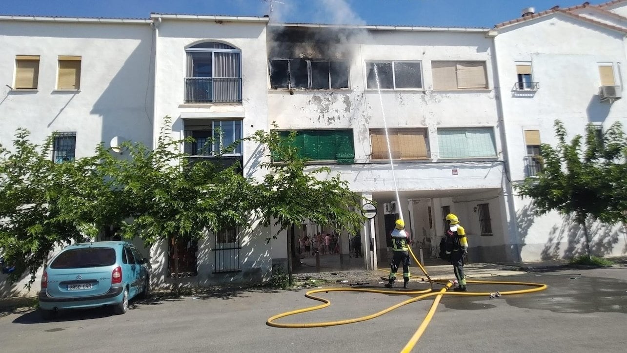 Imagen del edificio donde se ha producido el incendio