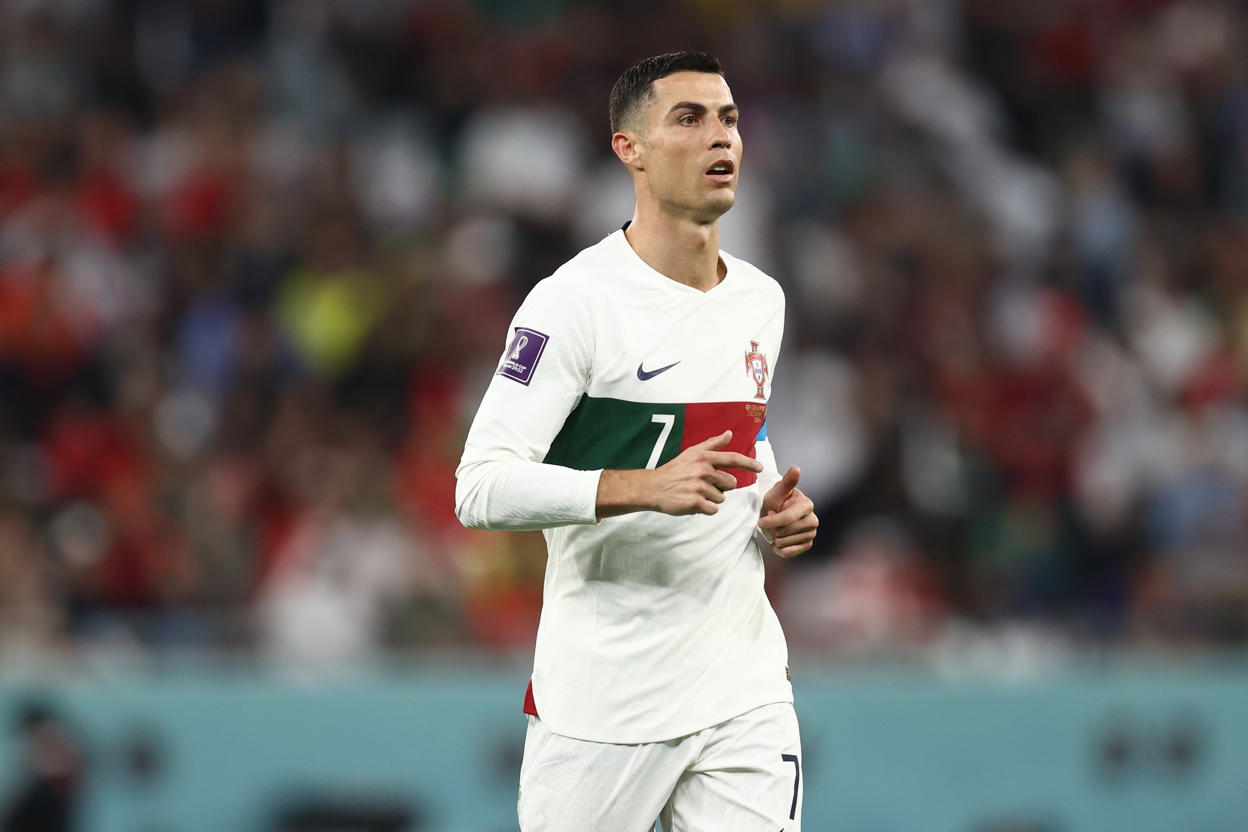 Cristiano Ronaldo, durante el partido ante Corea del Sur.