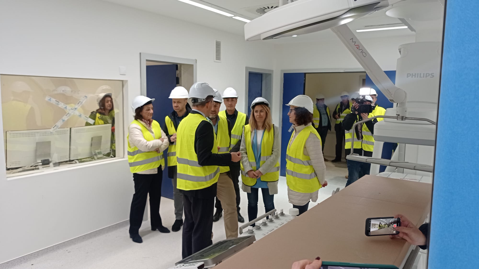 Visita del gerente del SESCAM al futuro hospital de Cuenca