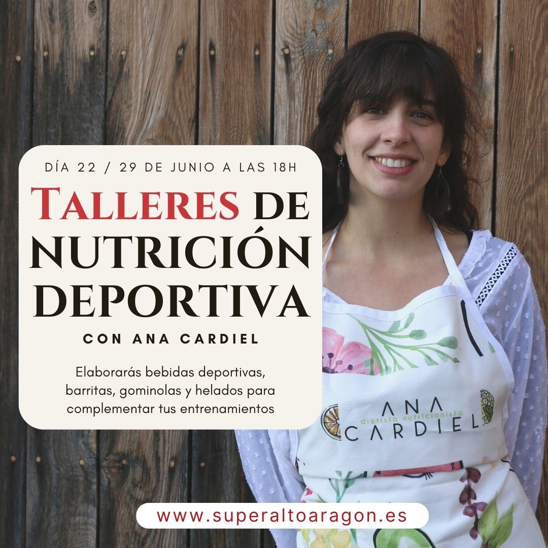 La nutricionista Ana Cardiel será la encargada de dar los talleres