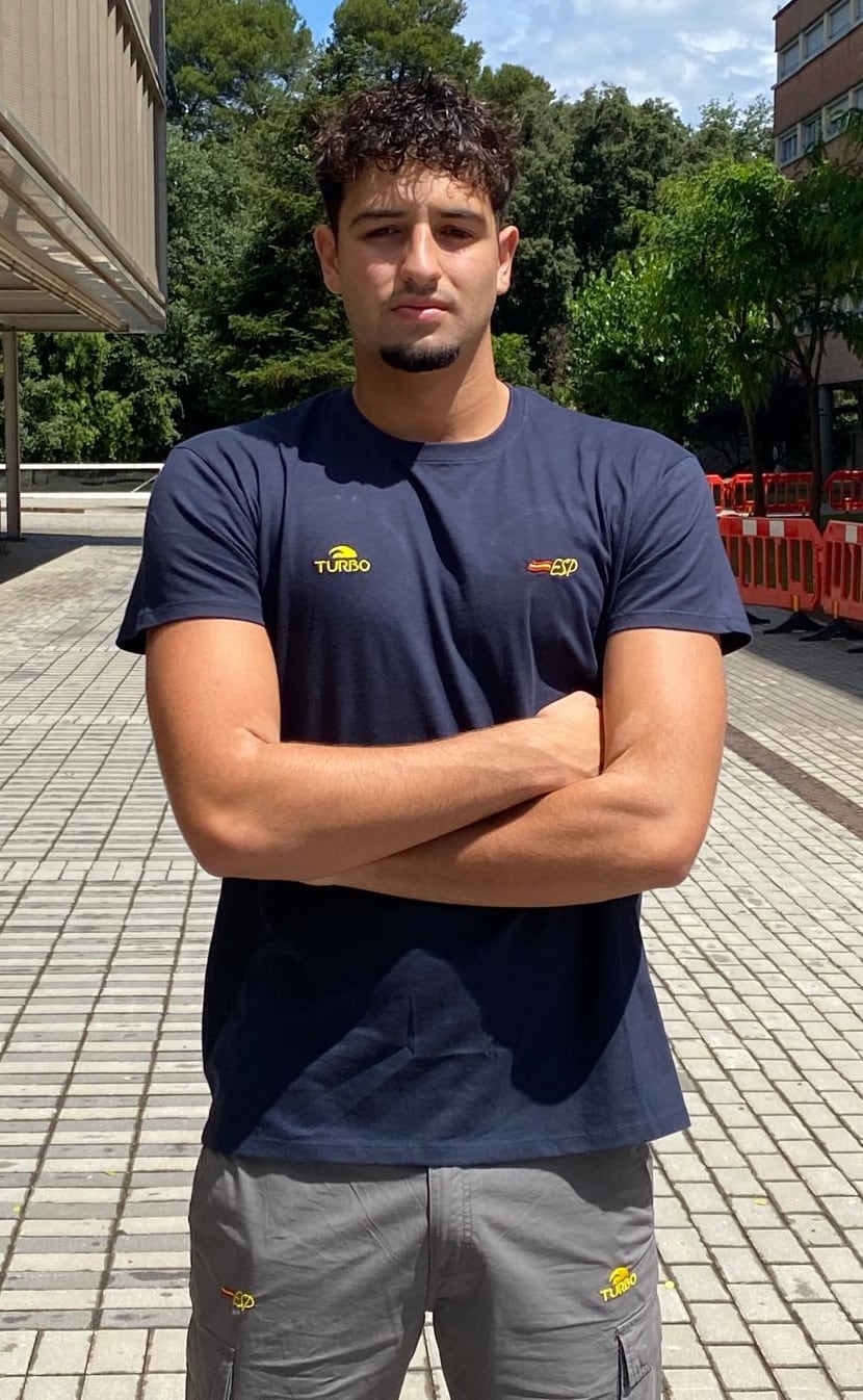 Saúl Granados, malagueño en el Mundial de Waterpolo/ Waterpolo Málaga