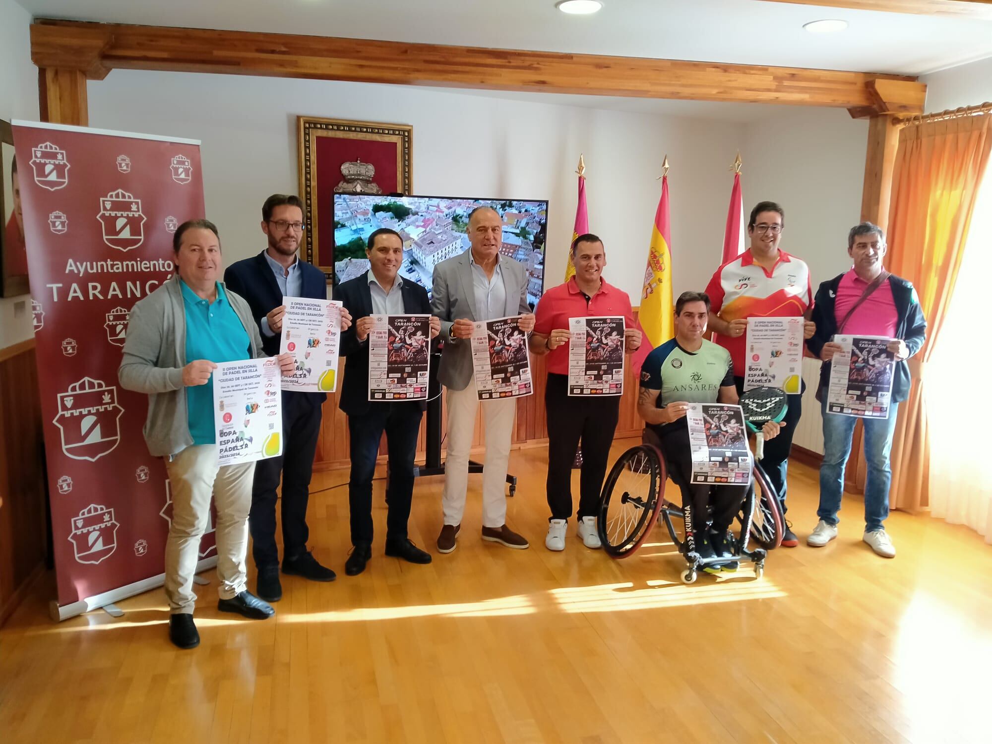 Presentación del II Open Nacional de Pádel Adaptado &quot;Ciudad de Tarancón&quot;