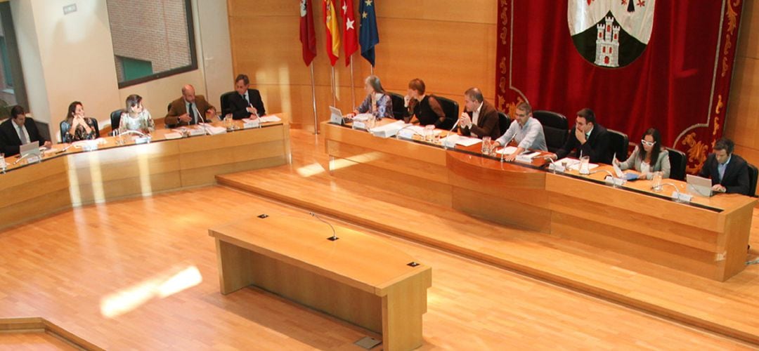 Ramón Cubián, portavoz adjunto PP en el debate de las ordenanzas fiscales en Alcobendas