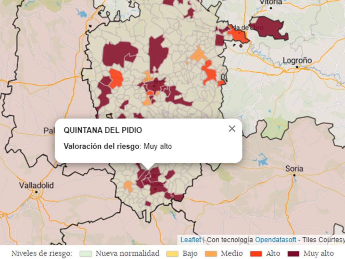 Ahora sí: Aranda cruza la línea roja de la incidencia acumulda sin contar con la Aguilera