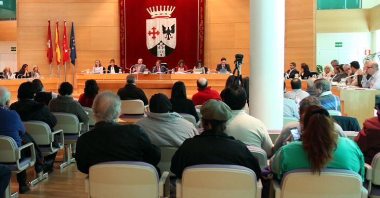 Pleno municipal del ayuntamiento de Alcobendas