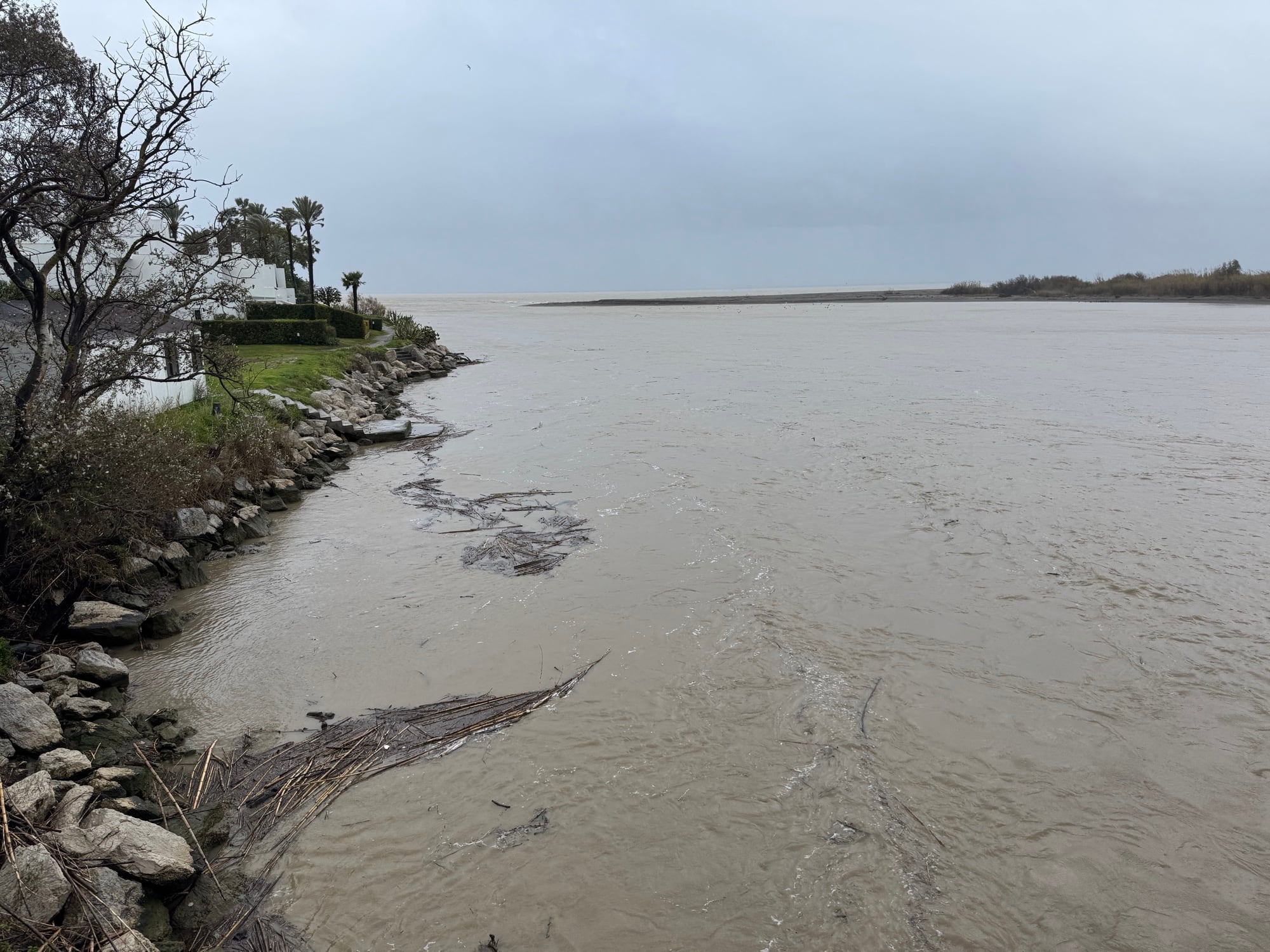Aspecto del río Guadiaro
