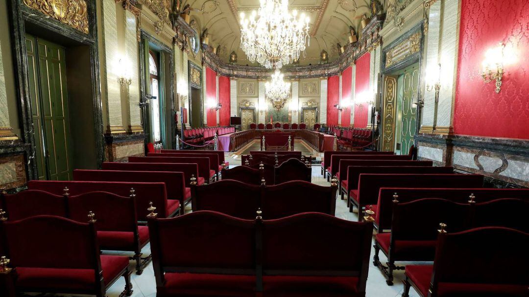 Sala donde se celebró el juicio al procés