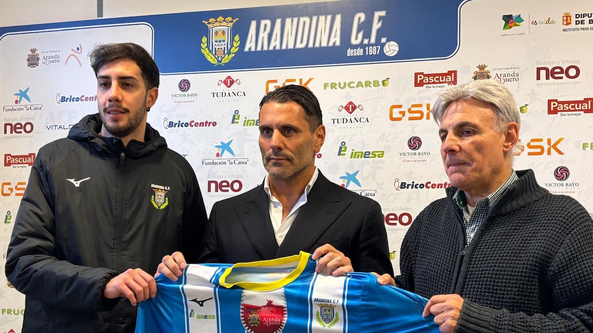 Dani Calvo: "Quiero volver a unir a la Arandina con la ciudad"