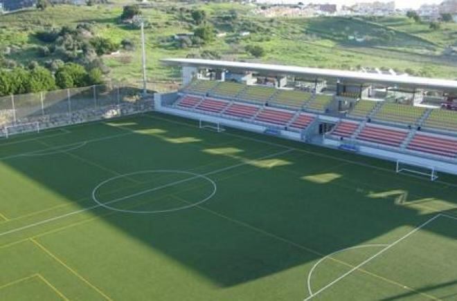 Estadio Francisco Muñoz Pérez de Estepona, donde se jugará el play-off