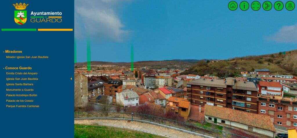 Guardo promueve un mirador turístico digital