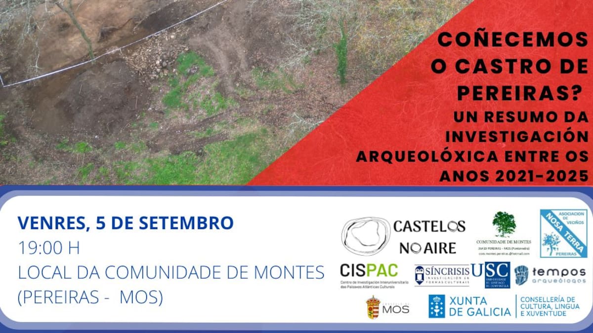 Entrevista al arqueólogo Mario Pereiro sobre la excavación de Pereiras en Mos