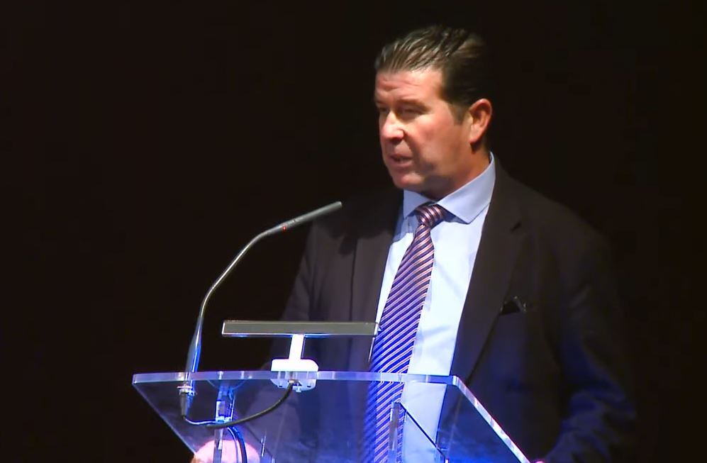 José Antonio Pradas, presidente de Riegos del Alto Aragón