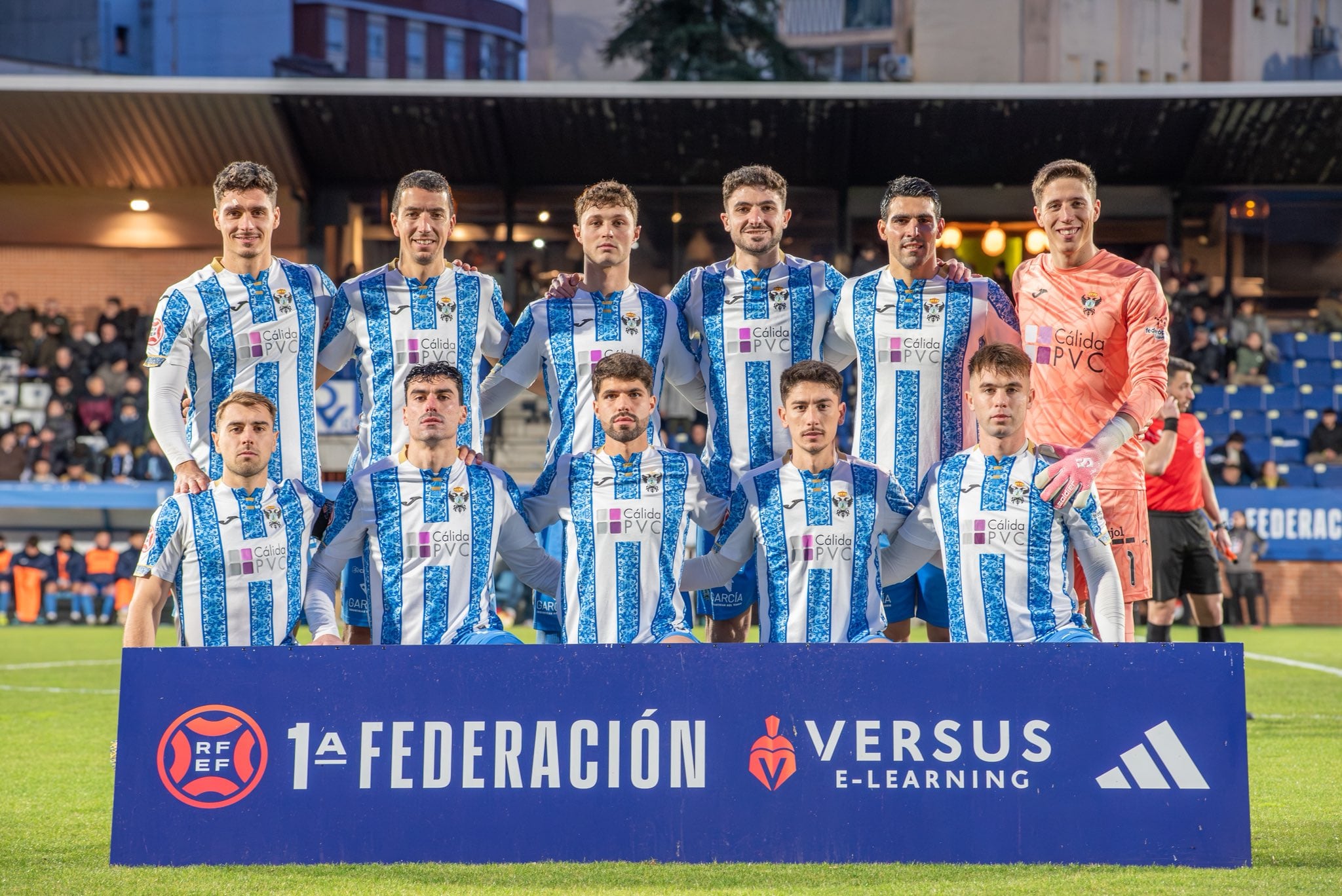 Once inicial del CF Talavera para medirse al Celta Fortuna en El Prado