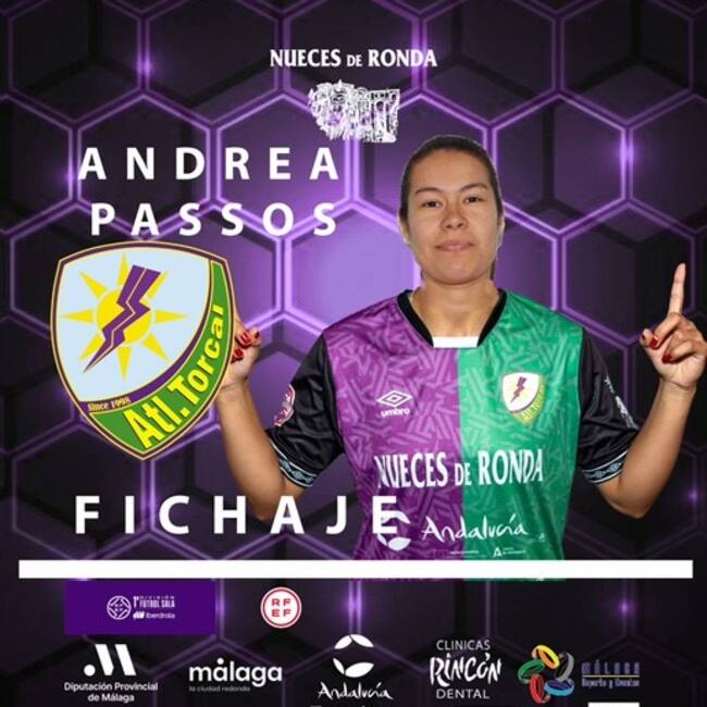 La portera brasileña Andrea Passos nuevo fichaje del Nueces de Ronda Atlético Torcal