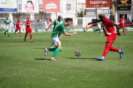 Partido disputado en El Palmar ante el Sevilla Atlético