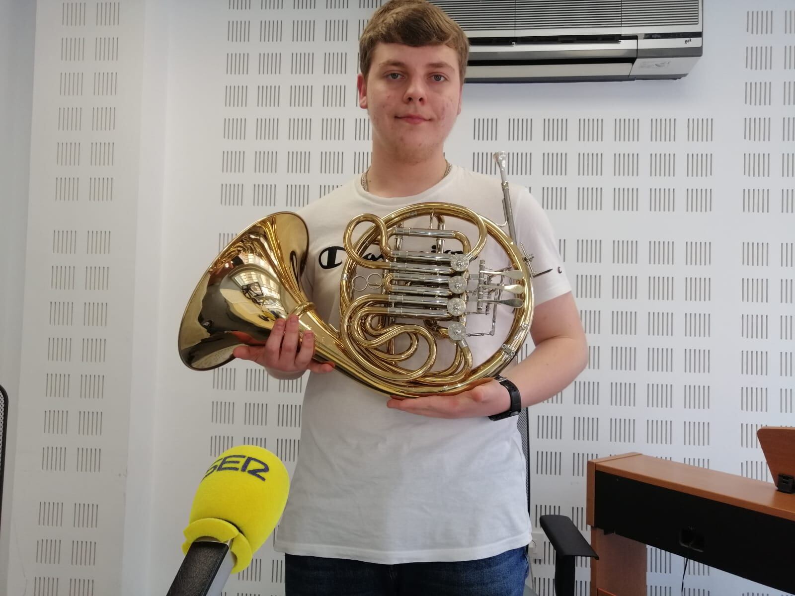 Juan Carlos Ortega trompista onubense