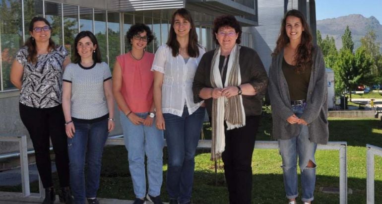 Equipo de investigación de la nanovacuna contra el páncreas en la Universidade de Vigo