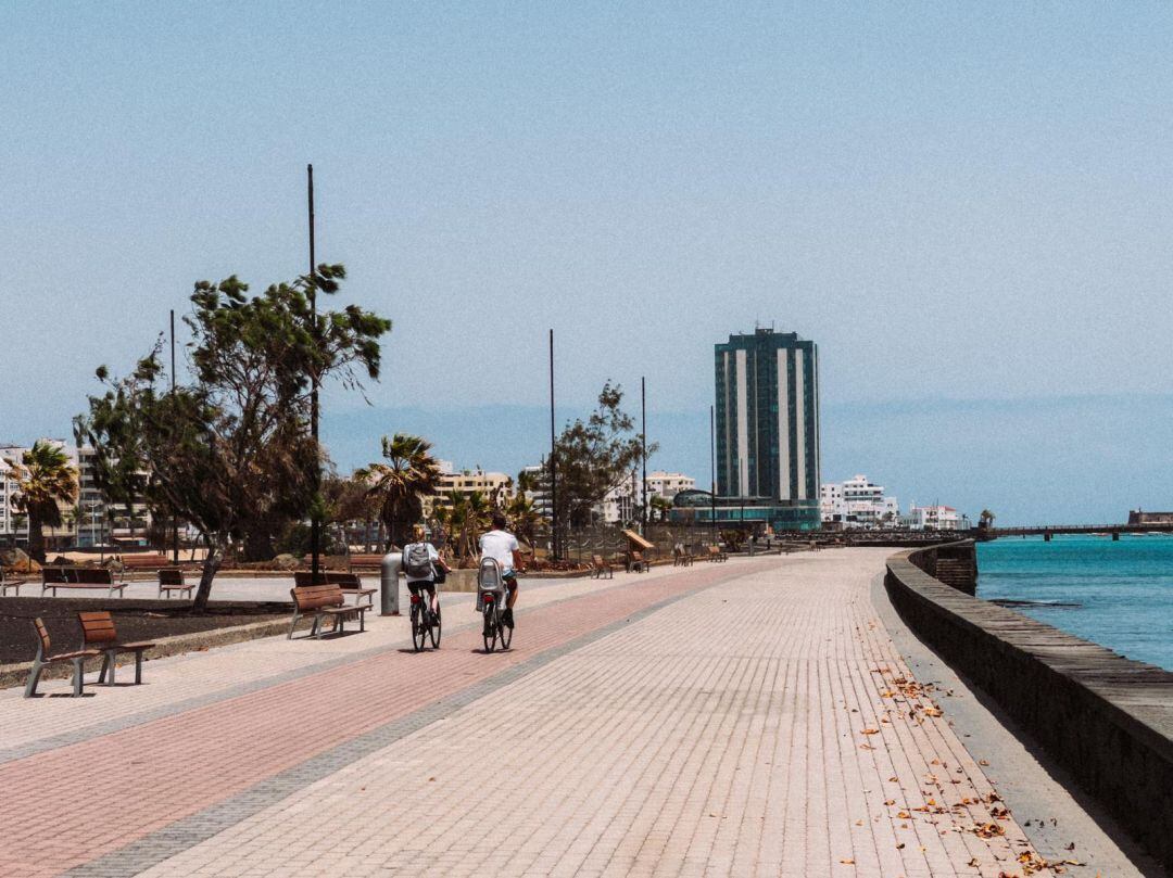 Paseo del Parque Temático de Arrecife.