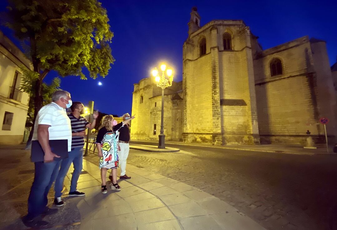 Alcaldesa Iluminacion Santiago