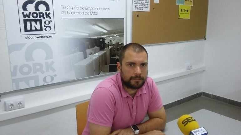 El gerente de Emudesa, Javier Rivera 